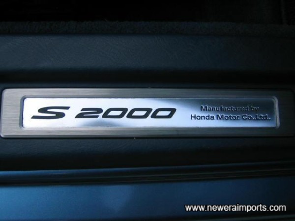 Stainless S2000 Sill Trims
