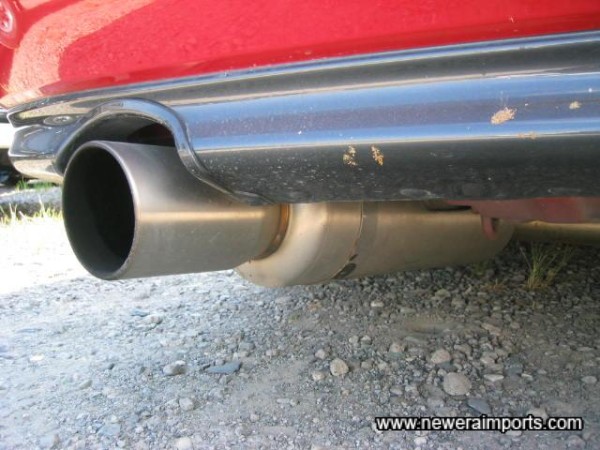 Fujitsubo Stainless Steel Exhaust