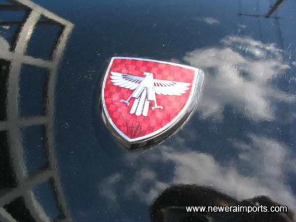 ''MR-S'' front emblem has replaced the original Toyota badge.