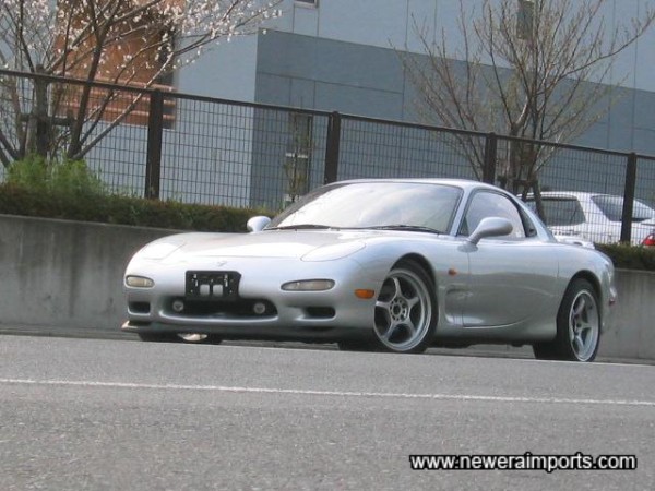 Silver is one of the best & rarest colours for RX-7's