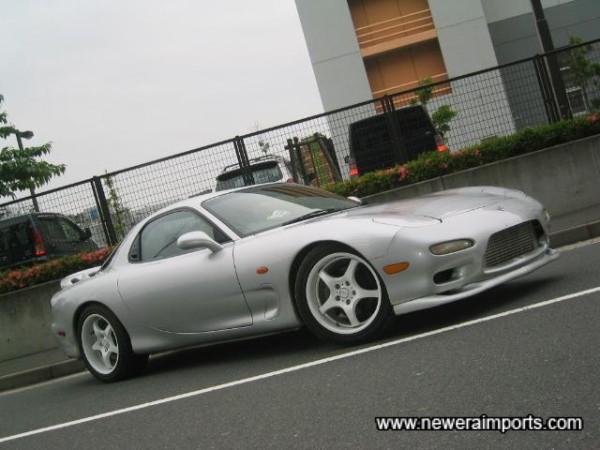 Silver's a rare colour compared to others - in Japan. Especially with low genuine mileage & condition.