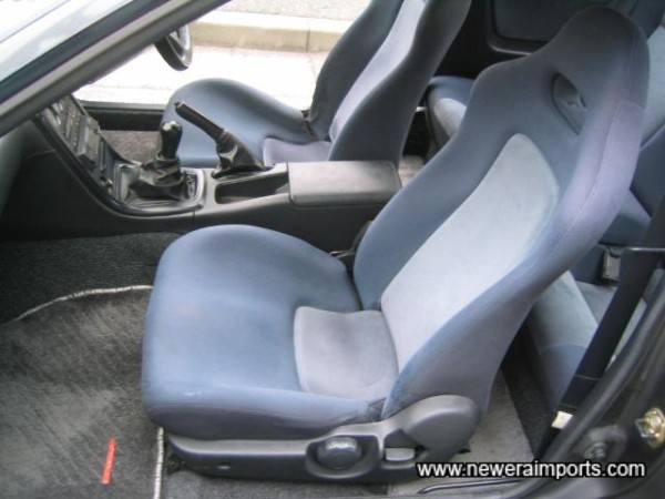Seats are in superb condition throughout with no faults to report.