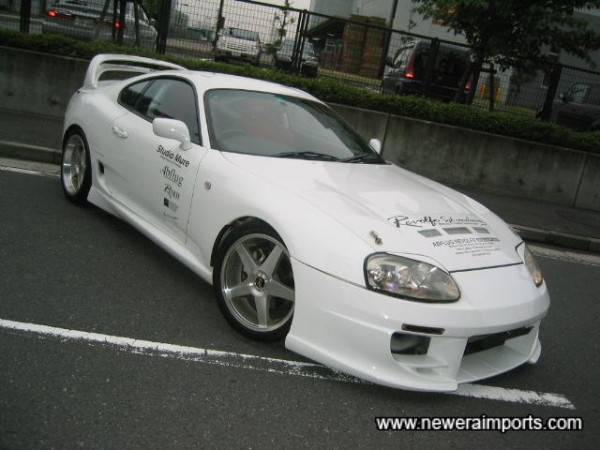 All original modifications by Abflug - One of Japan's most respected Supra tuners!