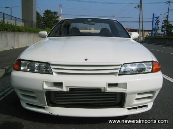Nismo vents and the uprated intercooler give the front a much more agressive - classic GT-R look.