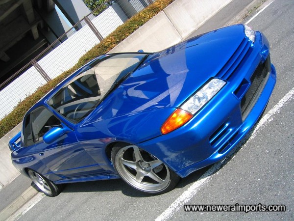 Probably the most stunning colour a GT-R R32 can be painted in!