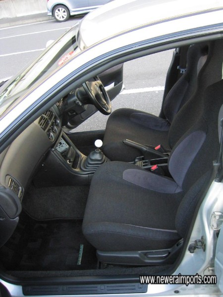 Interior's in excellent original condition - Unworn in keeping with low genuine kms.