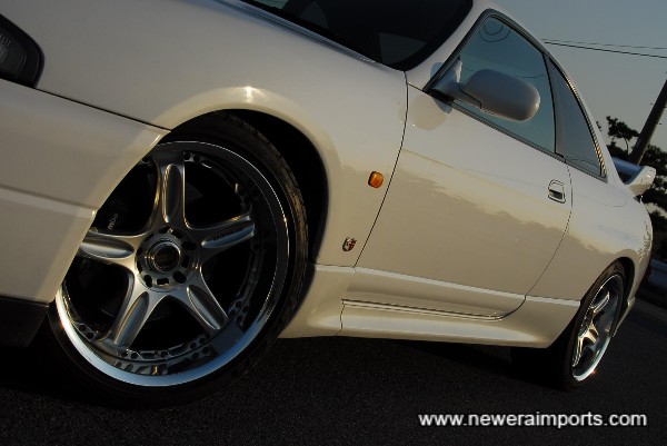Volk Racing GTC Face II Alloy wheels. Around £2,500 worth with tyres!
