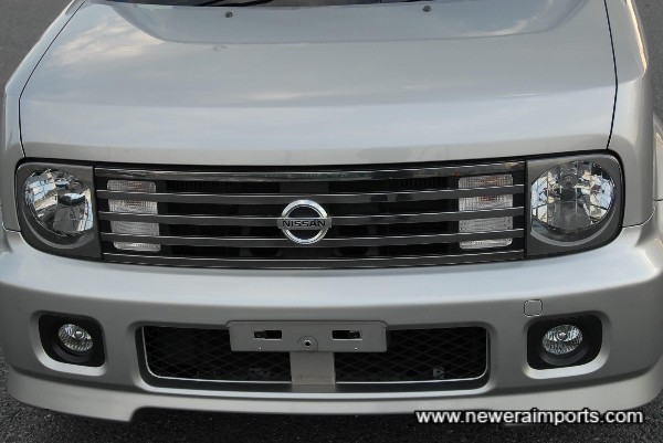 70th Anniversary model front grille.