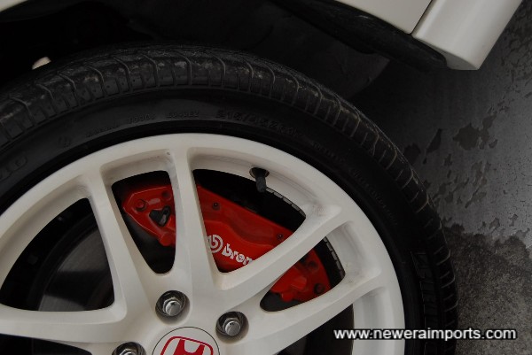Brembo brakes are excellent!
