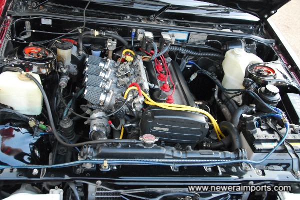 Blacktop AE111 engine with tuning and Freedom ECU.