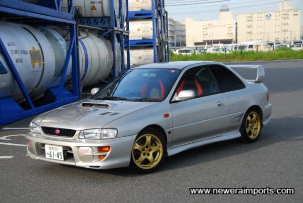 Sti 5 Type R's haven't been possible to import since 2004 till now.