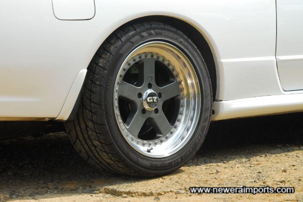 Panasport G7 wheels are rare and sought after!