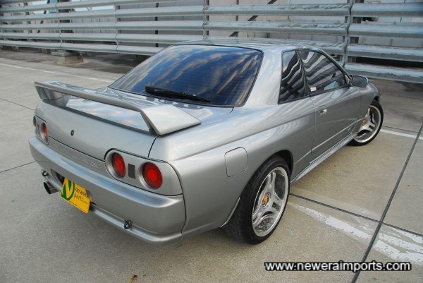 Dark grey paint is same as later model R33 GT-R's (1997 on).