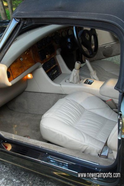 Interior is in as new condition in keeping with low genuine mileage.