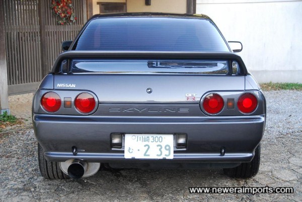 Nismo exhaust fitted.