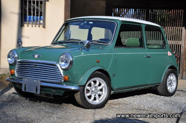 One of only 200 35th anniversary mini coopers made.