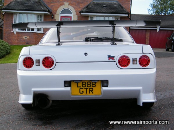 Zacetec LED tail lights also fitted.