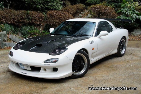 Full fast road spec - this is a quick & nimble RX-7!