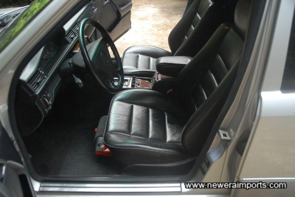 Interior is in excellent original condition in keeping with low mileage.