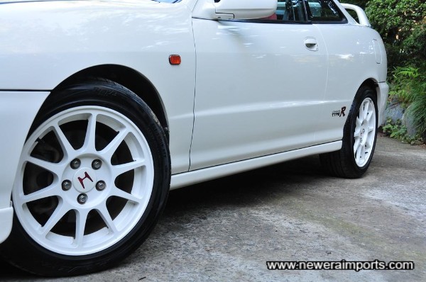 Wheels are corrosion free throughout
