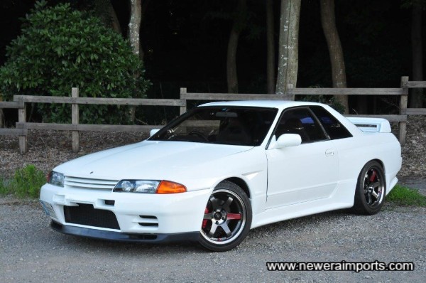 An amazing example. One of the last Skyline R32 GT-R's built.