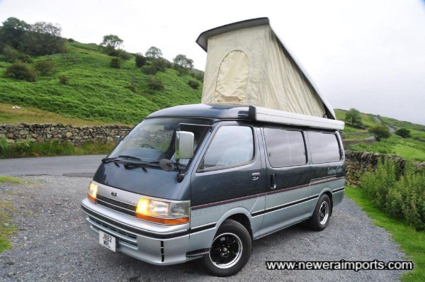 A perfect vehicle to touring the lake district and stopping wherever you feel!